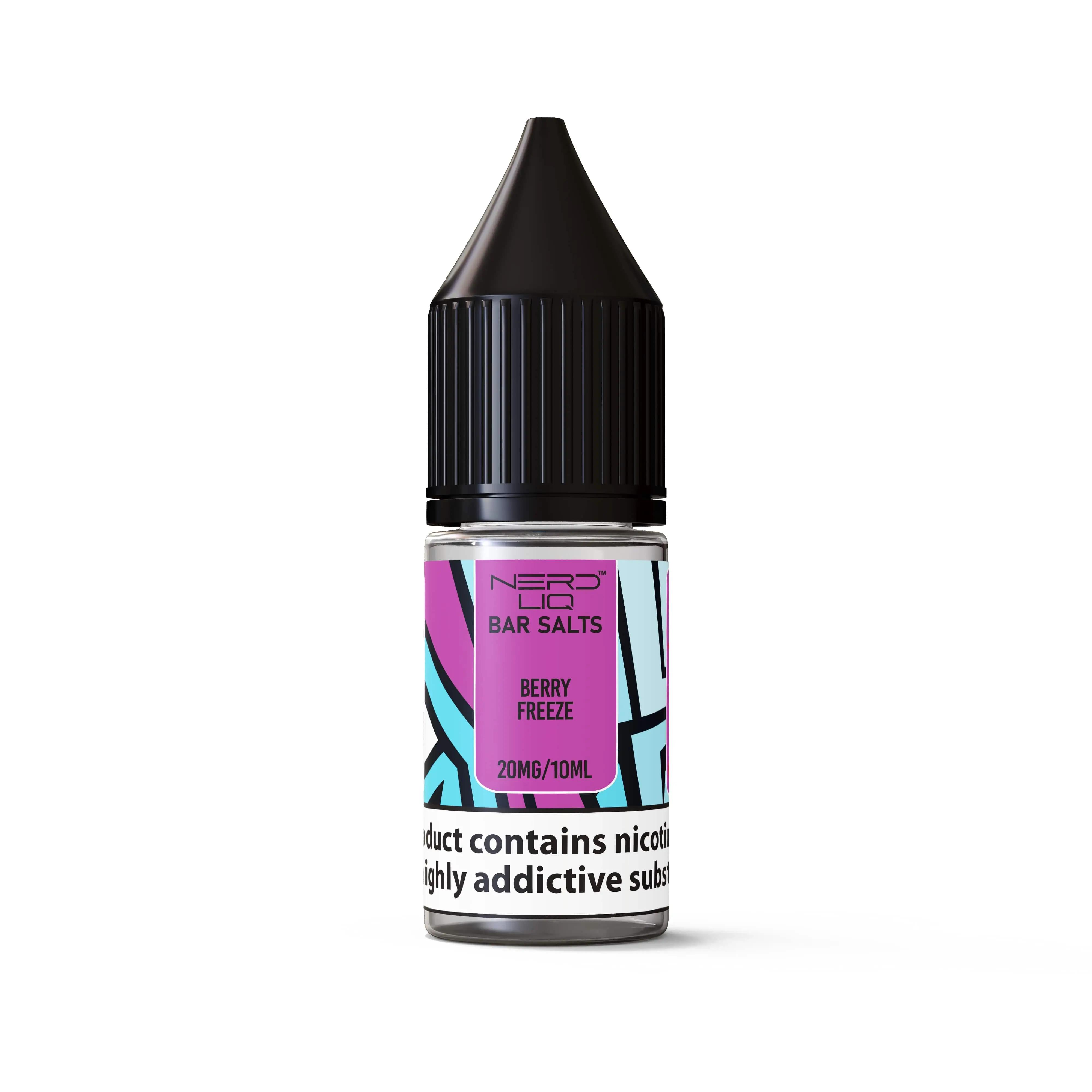 Product Image of Berry Freeze Nic Salt E-liquid by Nerd Liq 10ml